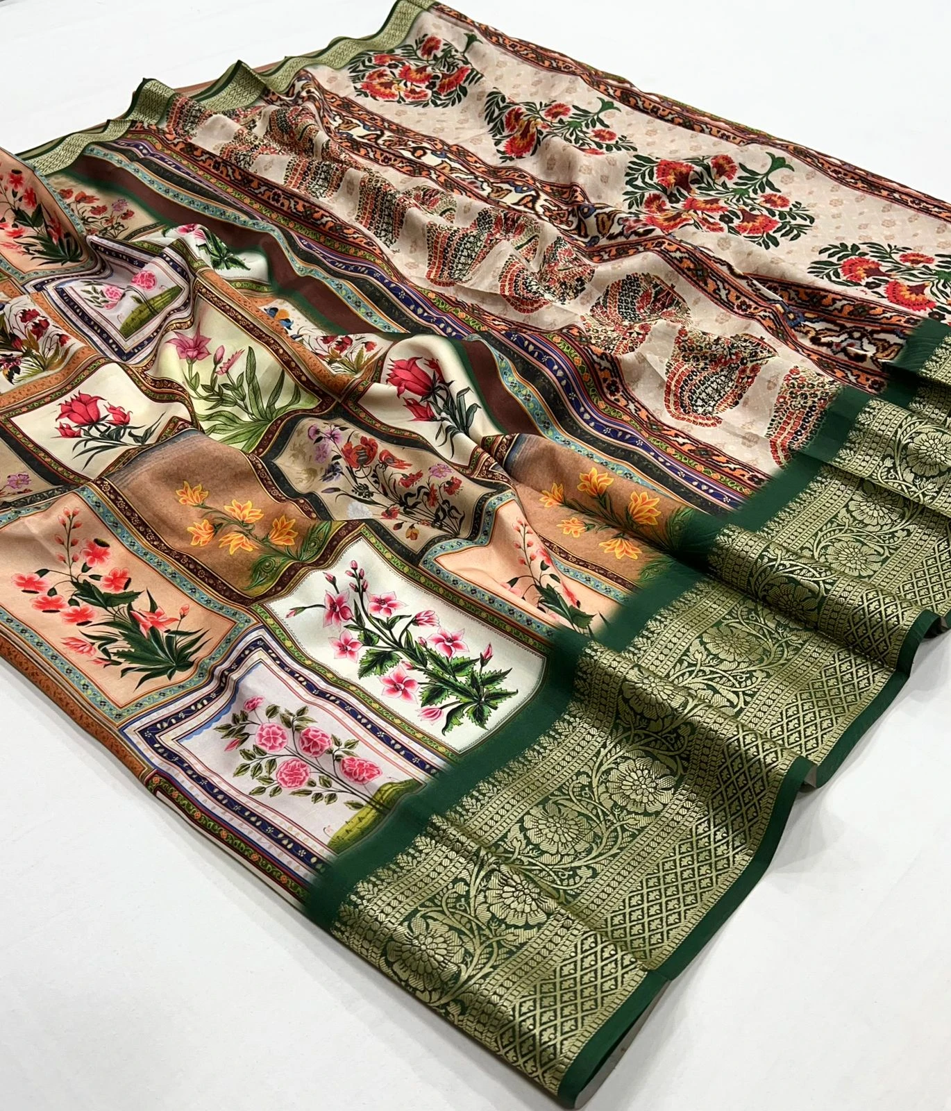 Rajpath Saaria Silk Dola Viscose Wholesale Fancy Sarees Catalog — Wholesale Sarees, MPA wholesale from Surat - Gallery Image 3